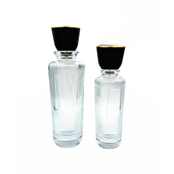 زجاجة عطور زجاجية مخططة -50/100 مل