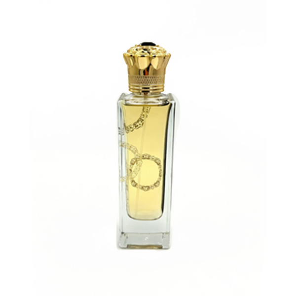 زجاجة عطور مربعة شفافة -100 مل