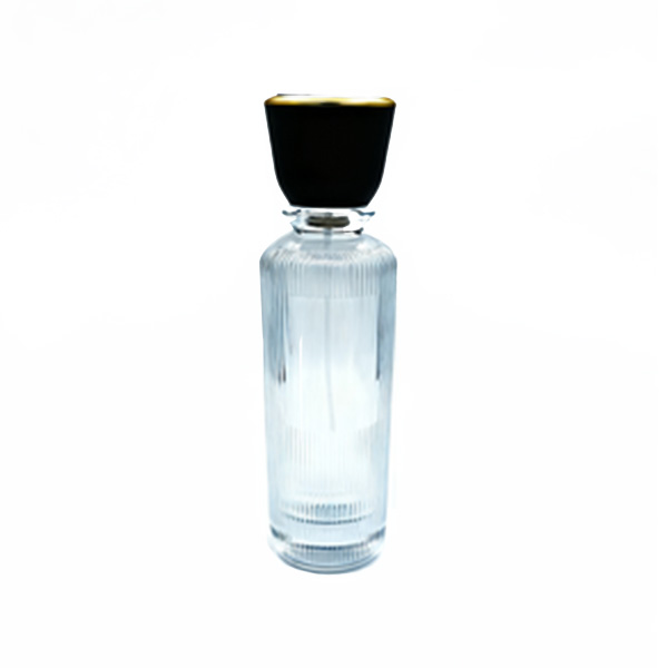 زجاجة عطور زجاجية مخططة -50/100 مل