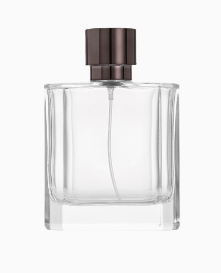 زجاجة عطور زجاجية مستطيلة عريضة HJ-234 -100 مل