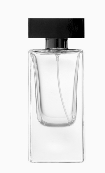 HJ-237 زجاجة عطور زجاجية مستطيلة الشكل طويلة الإطار -60/100 مل