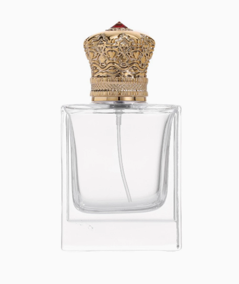 قنينة عطور زجاجية مستطيلة ذات طرف صغير HJ-235 -50 مل