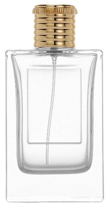 HJ-227 زجاجة عطور زجاجية طويلة مستطيلة -100 مل