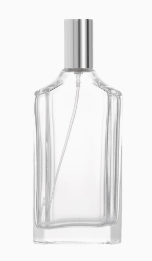 إتش جي -230 زجاجة عطر زجاجية مستطيلة الشكل -50/100 مل