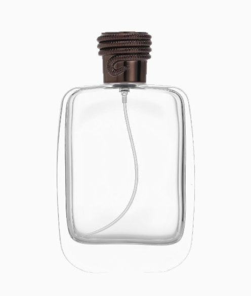 HJ-242 زجاجة عطر زجاجية ناعمة مستطيلة الشكل -50/100 مل
