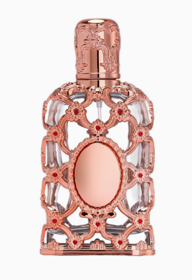 HJ-229 زينة عطور زجاجية مستطيلة زخرفية -50/80 مل