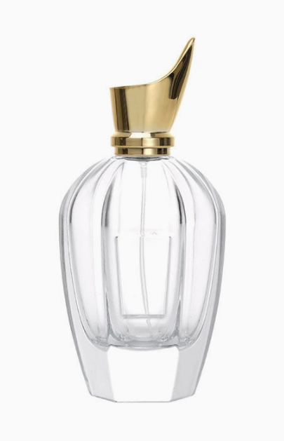 HJ-210 زجاجات عطور زجاجية منحنية مائلة -30/50/100 مل